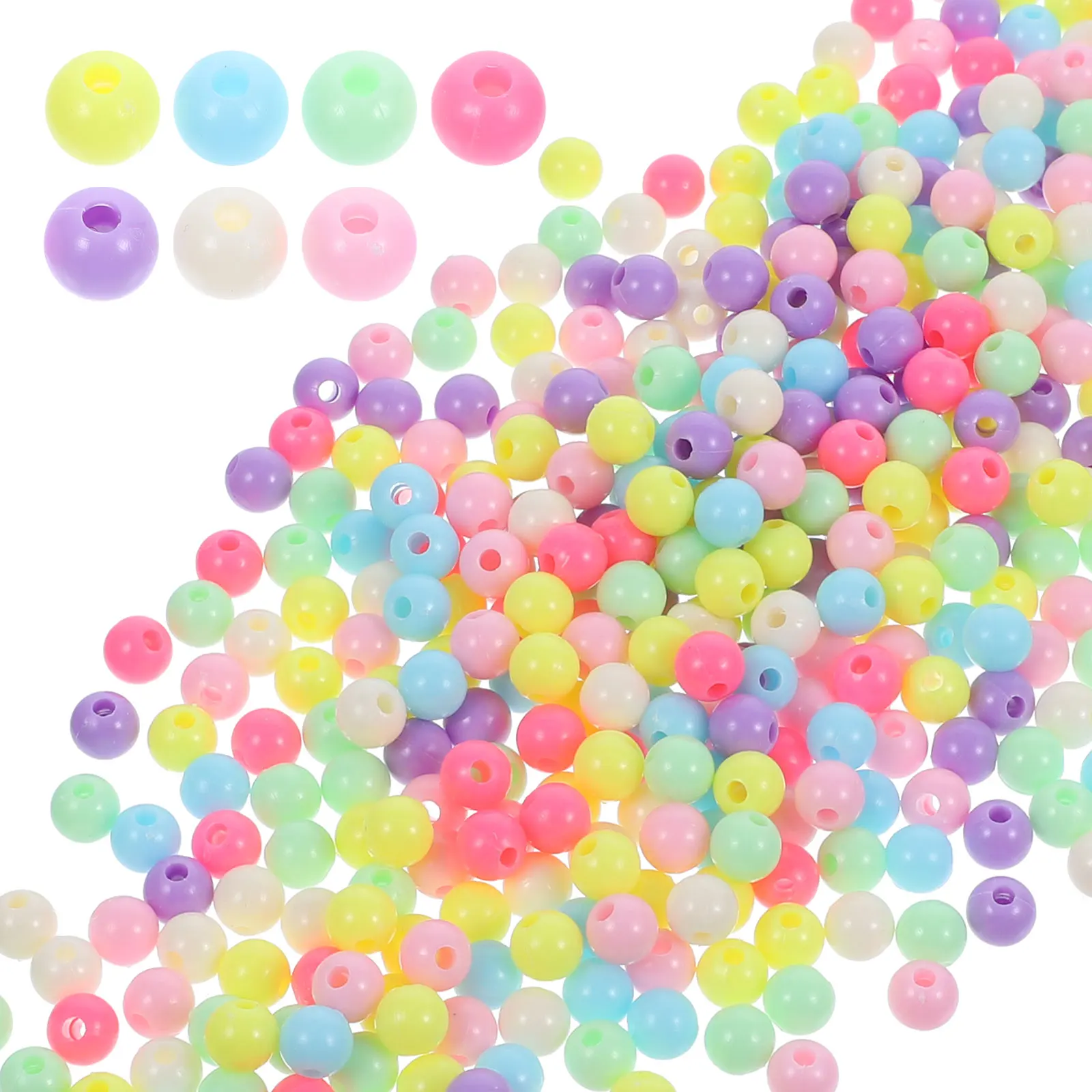 8pcs 8 Packs Round Acrylic Beads Assortment DIY Jewelry Making Supplies for Necklaces Bracelets Earrings Crafts for DIY
8pcs 8 Packs Round Acrylic Beads Assortment DIY Jewelry Making Supplies for Necklaces Bracelets Earrings Crafts for DIY