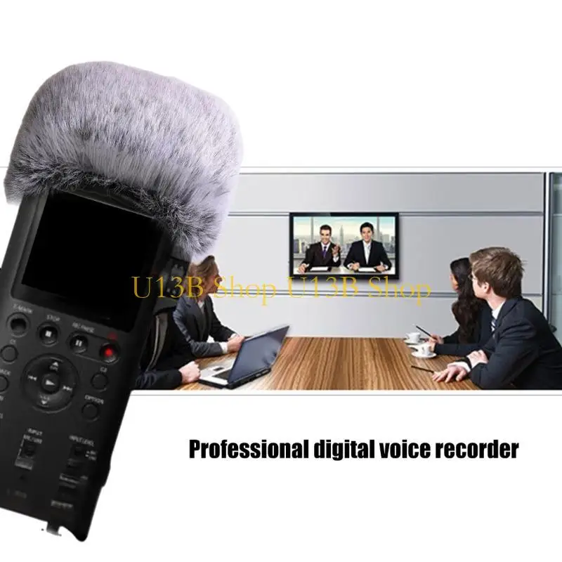 U13B Furry Microphone Windscreen for PCM-D10 Recorder Outdoor Microphone Cover
U13B Furry Microphone Windscreen for PCM-D10 Recorder Outdoor Microphone Cover