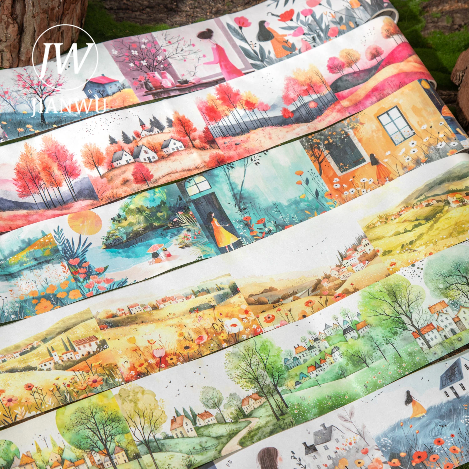 JIANWU 80 мм * 200 см, четыре сезона, серия времени, винтажный дом, пейзажный материал, лента для коллажа, креативные канцелярские принадлежности для журналов «сделай сам»
JIANWU 80 мм * 200 см, четыре сезона, серия времени, винтажный дом, пейзажный материал, лента для коллажа, креативные канцелярские принадлежности для журналов «сделай сам»