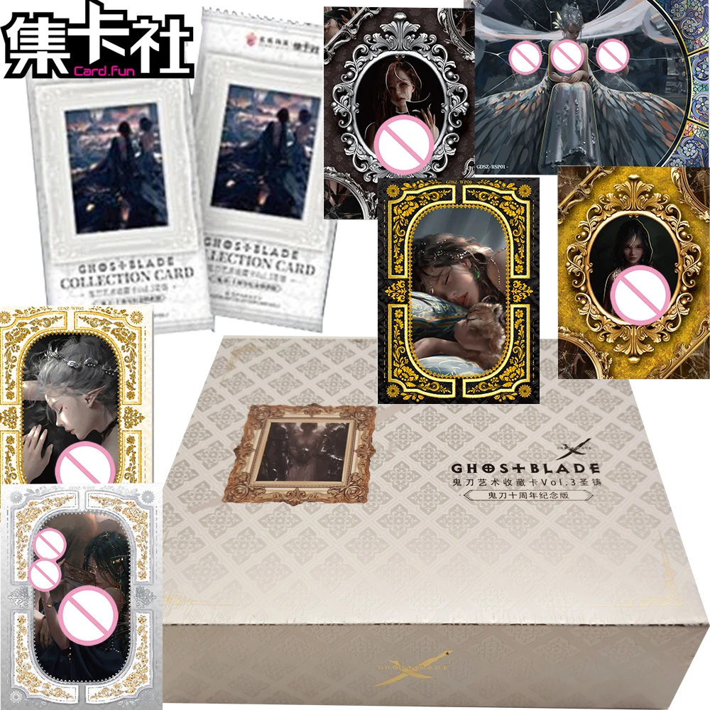 New Official Card.fun Ghostblade Collection Cards Ice Princess Austin Saria Cartoon Enchanting Characters HD Card Birthday Gifts
New Official Card.fun Ghostblade Collection Cards Ice Princess Austin Saria Cartoon Enchanting Characters HD Card Birthday Gifts