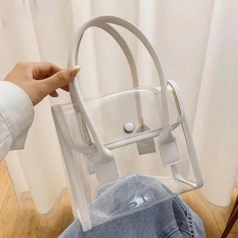 Women's Shoulder Bag, Casual Jelly Transparent Bag, Fashionable Handbag
Women's Shoulder Bag, Casual Jelly Transparent Bag, Fashionable Handbag