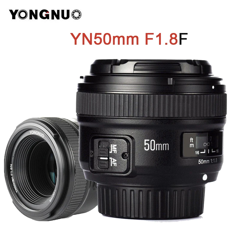 Объектив YONGNUO YN 50 мм F/1,8 с автофокусом и фиксированной фокусировкой, Большая диафрагма для цифровых зеркальных камер Nikon D3100 d5000D 5500 D3400, идеальное изображение
Объектив YONGNUO YN 50 мм F/1,8 с автофокусом и фиксированной фокусировкой, Большая диафрагма для цифровых зеркальных камер Nikon D3100 d5000D 5500 D3400, идеальное изображение