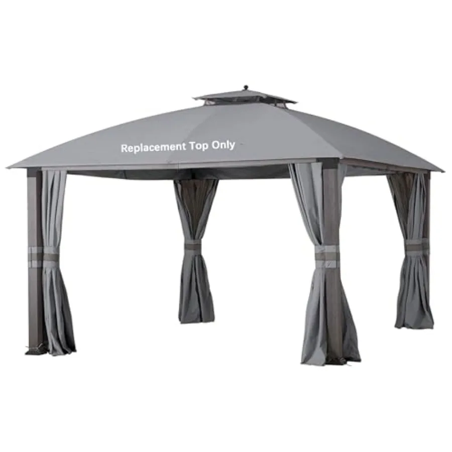 10X12 Replacement Gazebo Top for Eagle Brooke Gazebo Model A101007600 A101007603 A101007604 Grey
10X12 Replacement Gazebo Top for Eagle Brooke Gazebo Model A101007600 A101007603 A101007604 Grey