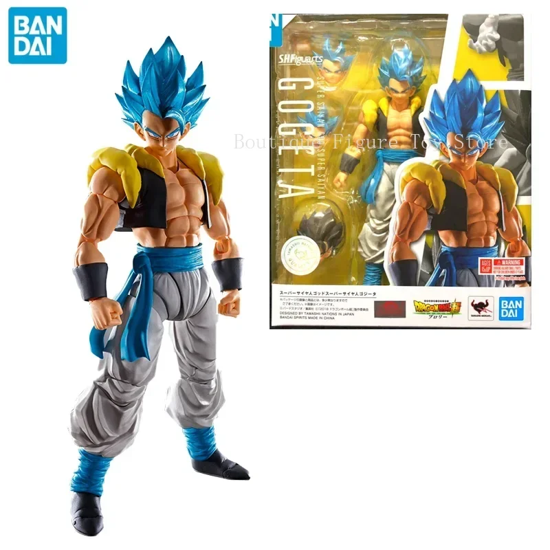 Original Bandai Dragon Ball Z Anime Figure SHF Super Gogeta 6inch Collection Anime Action Ornaments Figure Toys Gift PVC
Original Bandai Dragon Ball Z Anime Figure SHF Super Gogeta 6inch Collection Anime Action Ornaments Figure Toys Gift PVC