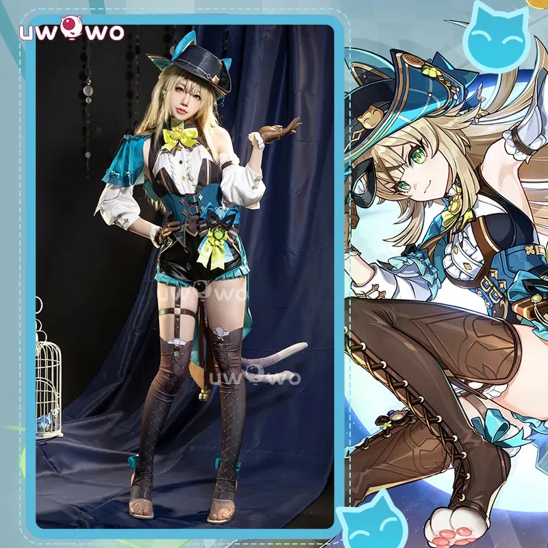 UWOWO Collab Series: Genshin Impact Kirara New Skin Phantom in Boots Cosplay Costume New Outfit
UWOWO Collab Series: Genshin Impact Kirara New Skin Phantom in Boots Cosplay Costume New Outfit