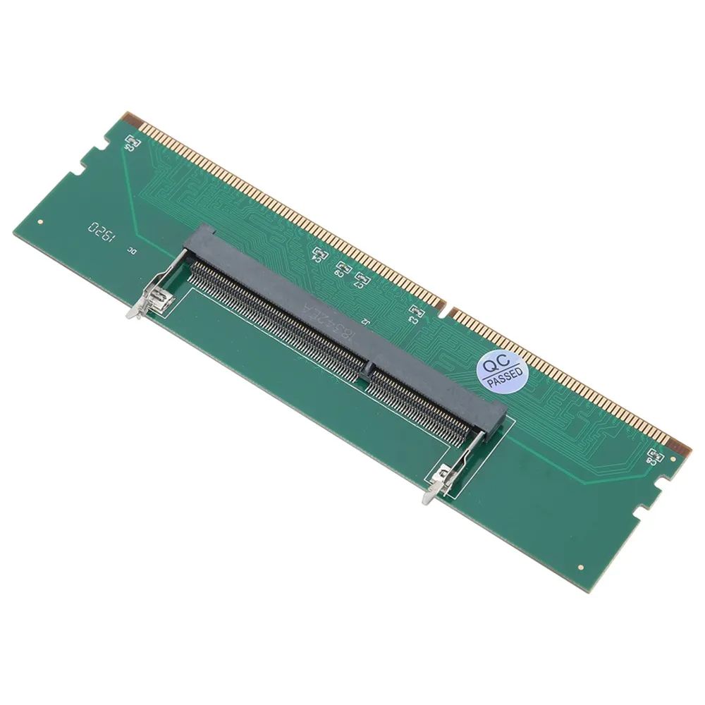Durable Practical Laptop Memory Adapter Portable Green Laptop To Desktop Converter Memory RAM Adapter DIY PC Build
Durable Practical Laptop Memory Adapter Portable Green Laptop To Desktop Converter Memory RAM Adapter DIY PC Build