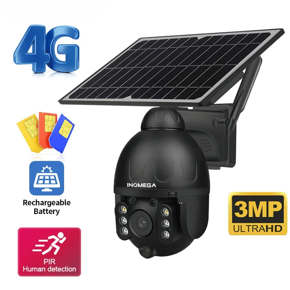 3MP Outdoor Camera 4G SIM Wireless Security Detachable WIFI Solar Cam 15600mah Battery CCTV Video Surveillance Products UBOX
3MP Outdoor Camera 4G SIM Wireless Security Detachable WIFI Solar Cam 15600mah Battery CCTV Video Surveillance Products UBOX