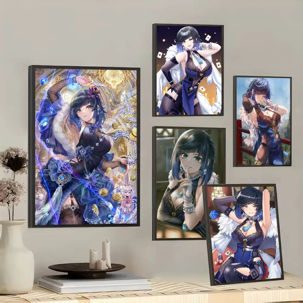 Genshin Impact Yelan Game DIY Sticky Poster Fancy Wall Sticker For Living Room Bar Decoration Wall Decor
Genshin Impact Yelan Game DIY Sticky Poster Fancy Wall Sticker For Living Room Bar Decoration Wall Decor