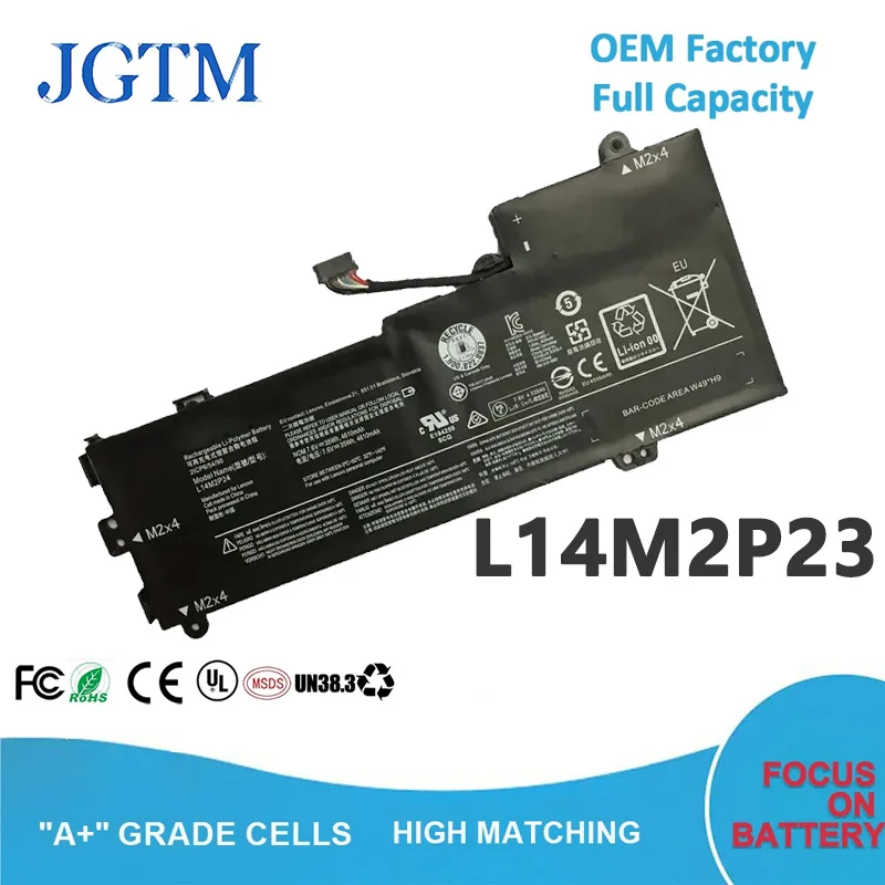 Аккумулятор L14M2P23 7,6 V 35Wh для Lenovo Ideapad U30-70 U31-70 E31-80 L14L2P22 L14M2P24 L14L2P22 L14S2P22 L14M2P23 L14M2P24
Аккумулятор L14M2P23 7,6 V 35Wh для Lenovo Ideapad U30-70 U31-70 E31-80 L14L2P22 L14M2P24 L14L2P22 L14S2P22 L14M2P23 L14M2P24