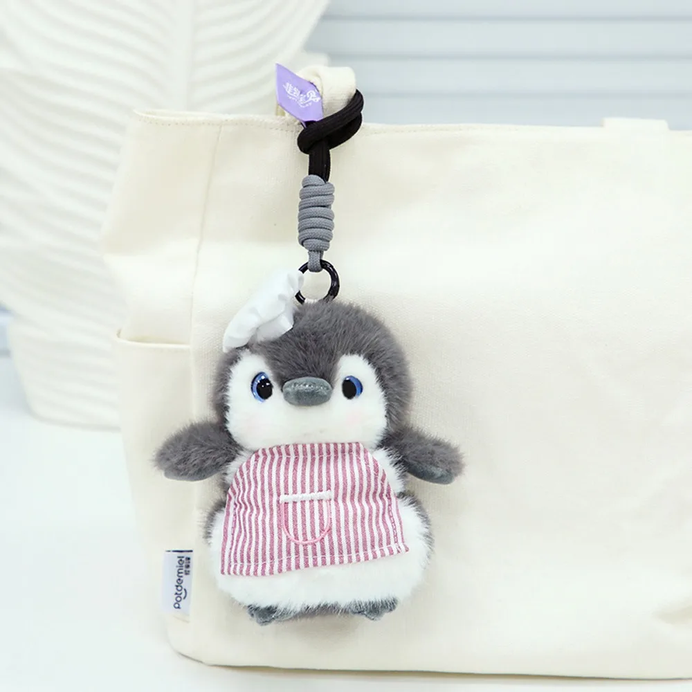 Creative Apron Penguin Plush Keychain Fluffy Collection Penguin Car Keyring Comfort Soft Simulation Animals Plush Toy Home Decor
Creative Apron Penguin Plush Keychain Fluffy Collection Penguin Car Keyring Comfort Soft Simulation Animals Plush Toy Home Decor