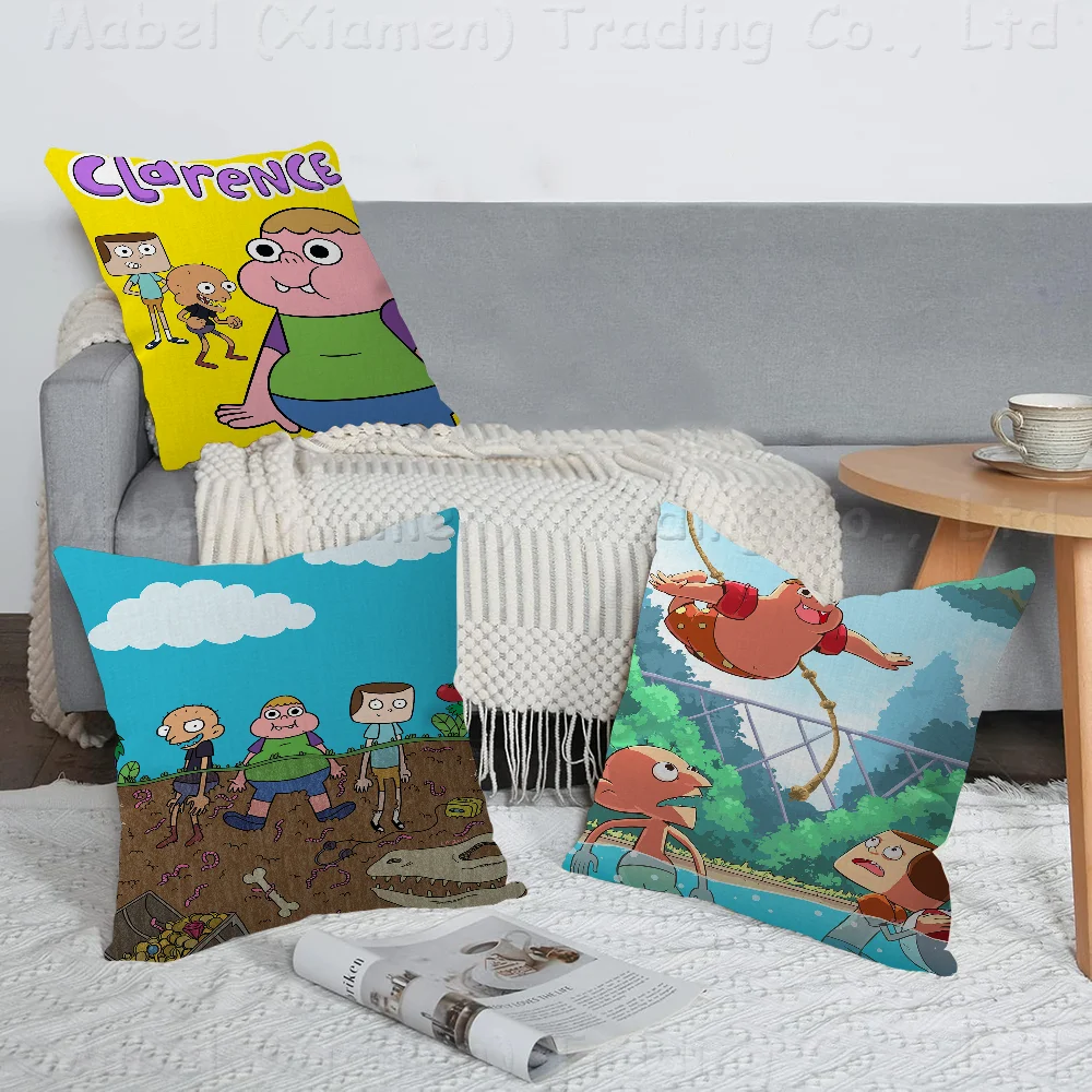 Cartoon C-Clarences TV Pillow Gifts Home Office Furnishings Bedroom Sofa Car Cushion Cover Case 45x45cm
Cartoon C-Clarences TV Pillow Gifts Home Office Furnishings Bedroom Sofa Car Cushion Cover Case 45x45cm