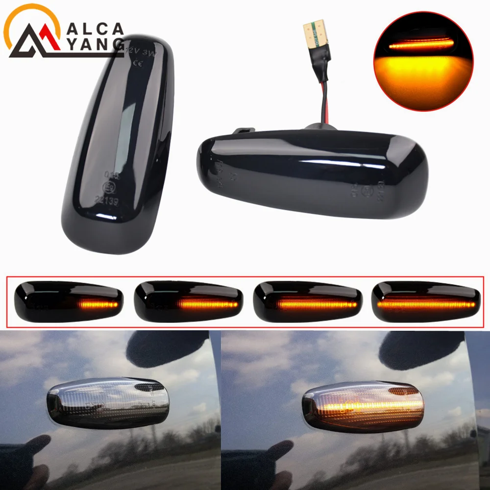 LED Dynamic Side Marker Light Arrow Turn Signal Blinker Lamps For Hyundai i30 CW FD Elantra Touring Avante HD Azera Grandeur TG
LED Dynamic Side Marker Light Arrow Turn Signal Blinker Lamps For Hyundai i30 CW FD Elantra Touring Avante HD Azera Grandeur TG