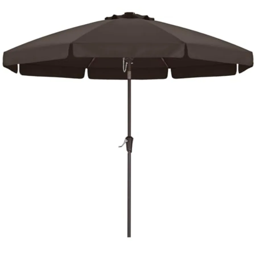 9ft Scalloped Patio Umbrella, Outdoor Table Umbrella with Tilt and Crank, Fiberglass Ribs Deck Umbrella for Patio, Pool, Garden
9ft Scalloped Patio Umbrella, Outdoor Table Umbrella with Tilt and Crank, Fiberglass Ribs Deck Umbrella for Patio, Pool, Garden