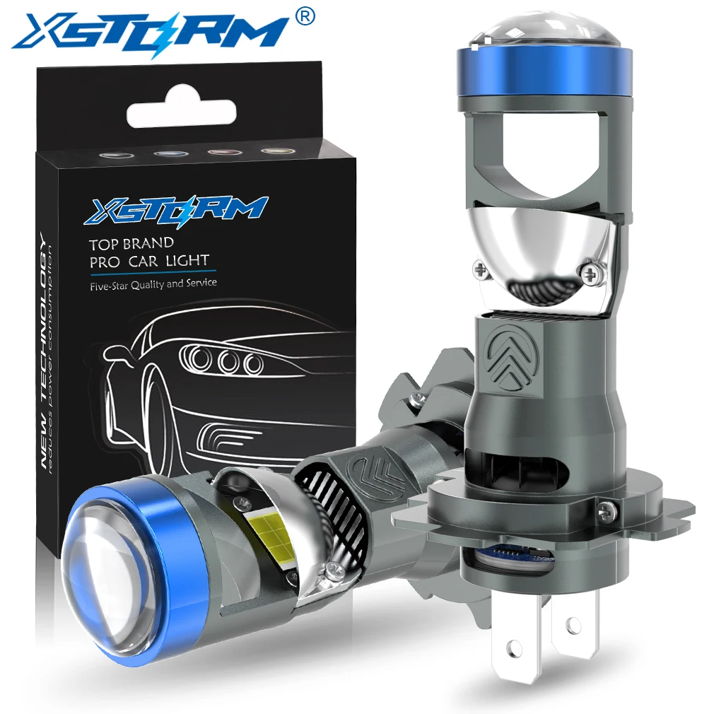 H7 LED Projector Lens Car Bulbs 1:1 Wireless Plug&Play Canbus 6500K Auto Motorcycle H7 LED Car Headlight Lens with Fan 12V
H7 LED Projector Lens Car Bulbs 1:1 Wireless Plug&Play Canbus 6500K Auto Motorcycle H7 LED Car Headlight Lens with Fan 12V