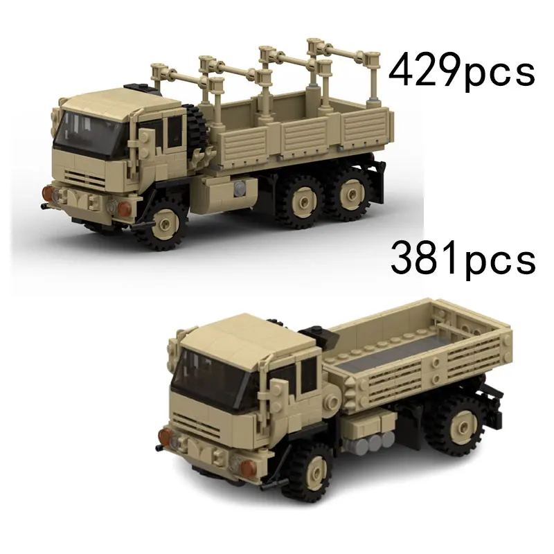 MOC Desert Transport Truck Off-Road Vehicle 429pcs Four-Wheel Drive Truck Small Particle Assembly Building Block Model Toy
MOC Desert Transport Truck Off-Road Vehicle 429pcs Four-Wheel Drive Truck Small Particle Assembly Building Block Model Toy
