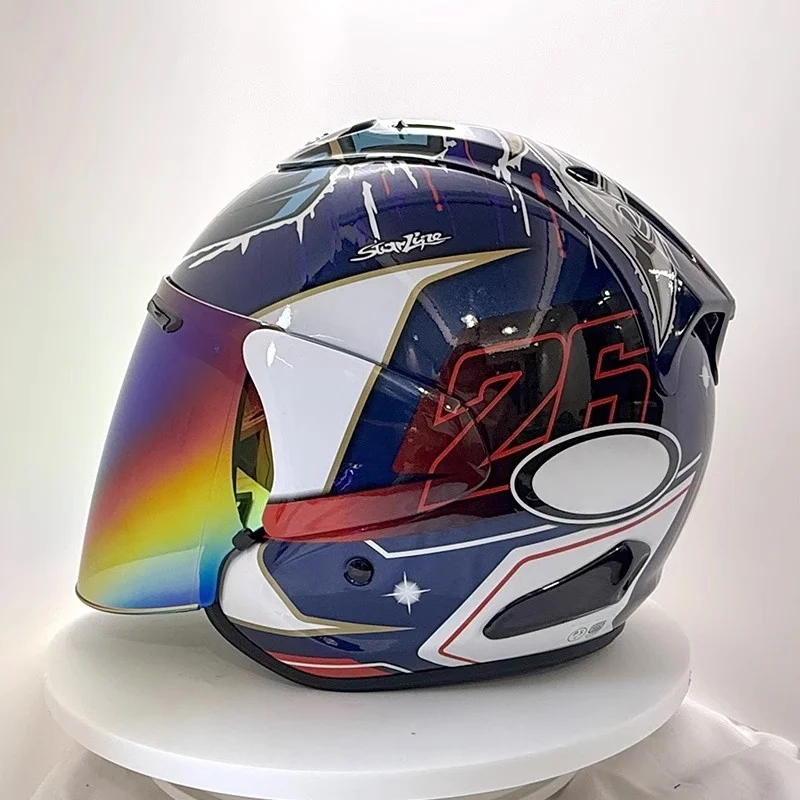 VZ-RAM ABS Classic 3/4 Open Face Helmet,For Harley Motorcycle And Cruise Motorcycle Protection Helmets, Royal Guard No.26
VZ-RAM ABS Classic 3/4 Open Face Helmet,For Harley Motorcycle And Cruise Motorcycle Protection Helmets, Royal Guard No.26