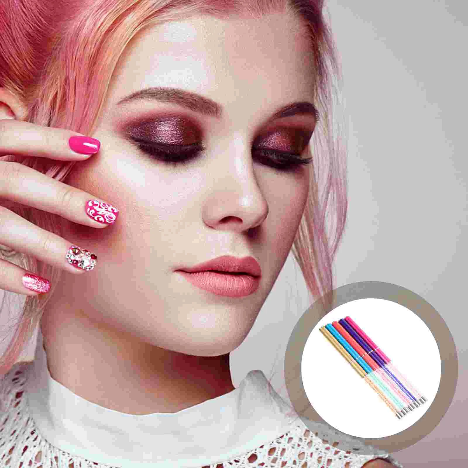 12pcs Nail Brushes Set Metal Handle Acrylic Nylon Bristles Portable Manicure Painting Pens Gel Polish Liner Tools Decor
12pcs Nail Brushes Set Metal Handle Acrylic Nylon Bristles Portable Manicure Painting Pens Gel Polish Liner Tools Decor
