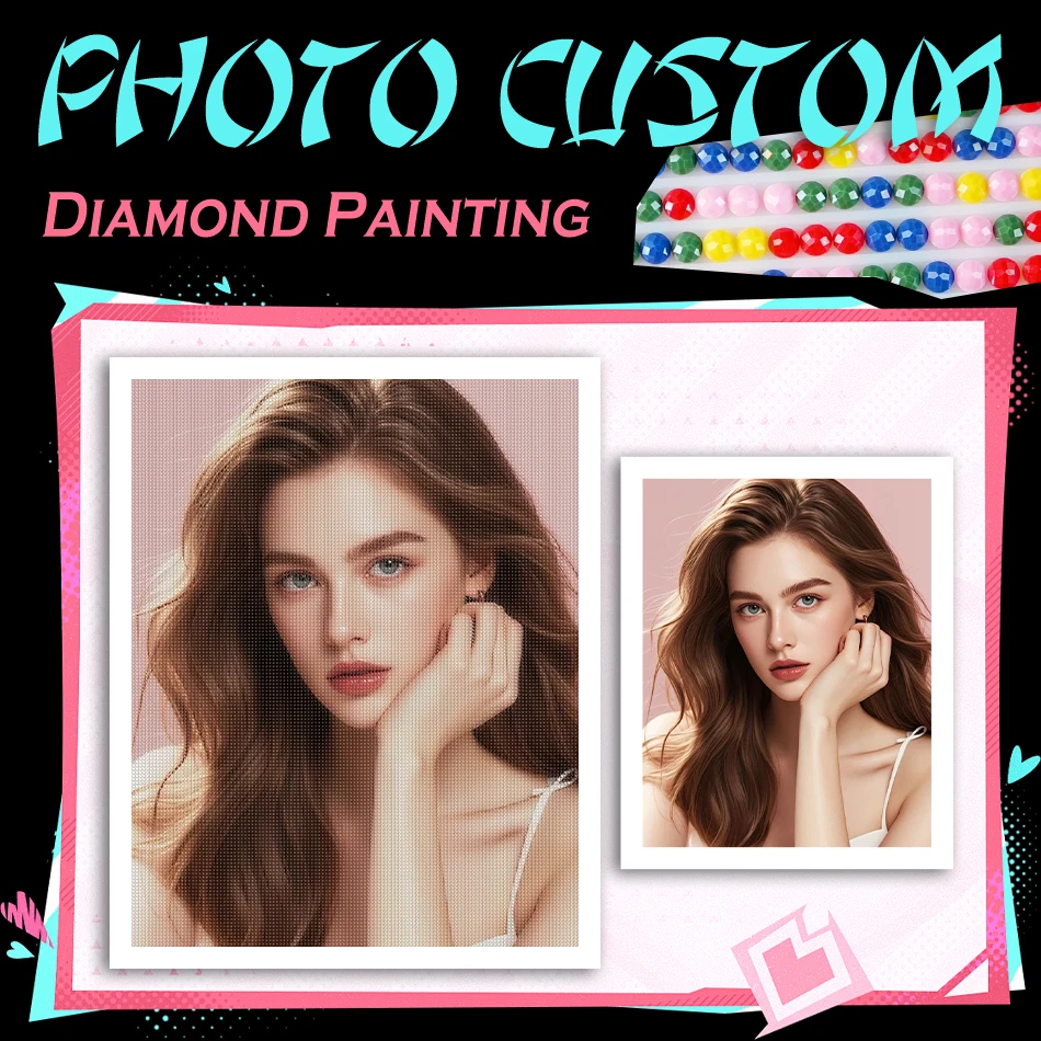 Photo Custom Diamond Painting Adults Crafts 5d Diamond Art Full Round Personalized Portrait Party pet Family Couple Wedding Vale
Photo Custom Diamond Painting Adults Crafts 5d Diamond Art Full Round Personalized Portrait Party pet Family Couple Wedding Vale