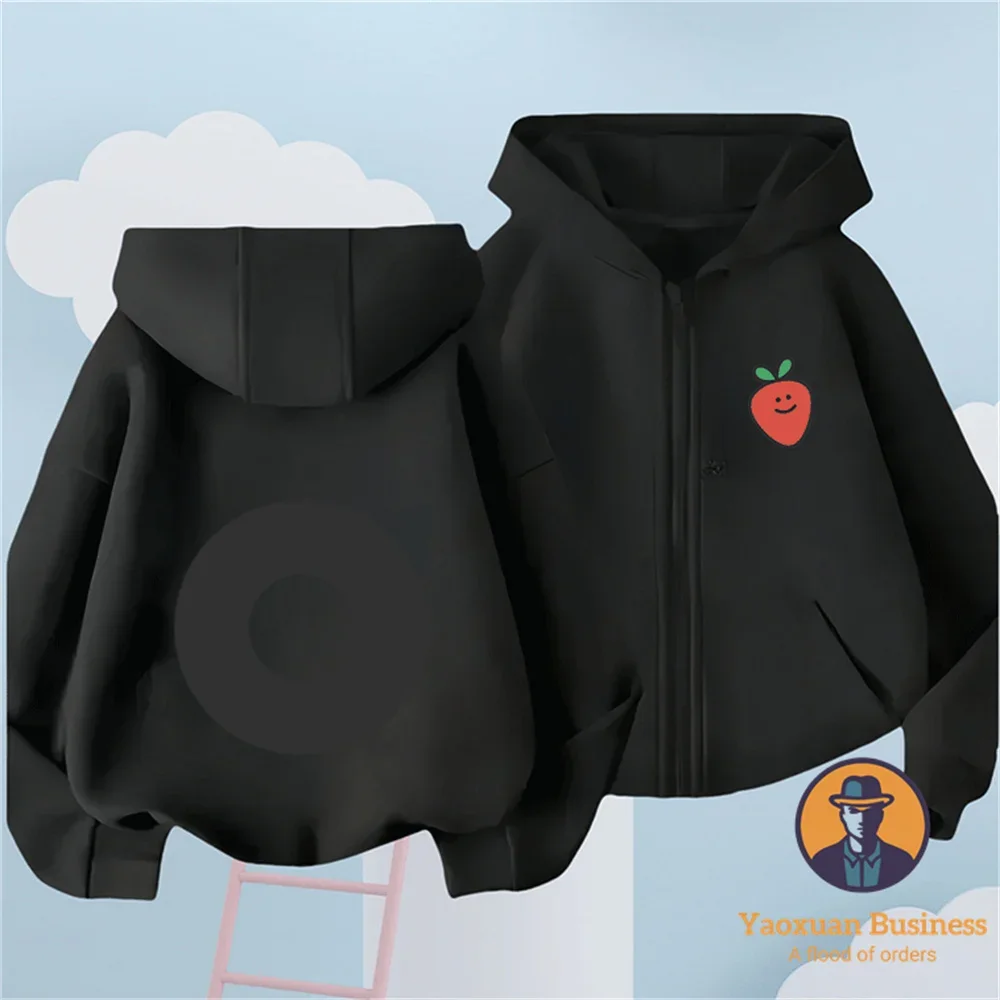 2D Simple Sketches Cartoon Pattern Zip Up Hoodie Pure Cotton Autumn Winter Warm Casual Boys Girls Hoodie Jacket
2D Simple Sketches Cartoon Pattern Zip Up Hoodie Pure Cotton Autumn Winter Warm Casual Boys Girls Hoodie Jacket