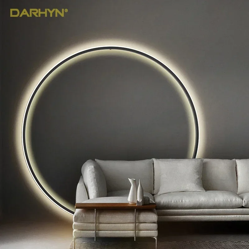 Modern Simple Ring Round LED Wall Lamp Home Designer Decor Circle Nordic Lustres Living Room Bedroom Holiday Sconce Lighting
Modern Simple Ring Round LED Wall Lamp Home Designer Decor Circle Nordic Lustres Living Room Bedroom Holiday Sconce Lighting