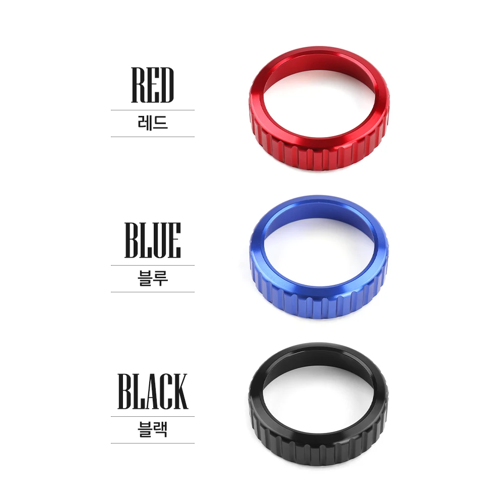 For Trax Crossover 2024-2025 2PCS Red/Black/Blue Aluminum Alloy AC Knob Ring Cover Interior Decor Accessories
For Trax Crossover 2024-2025 2PCS Red/Black/Blue Aluminum Alloy AC Knob Ring Cover Interior Decor Accessories