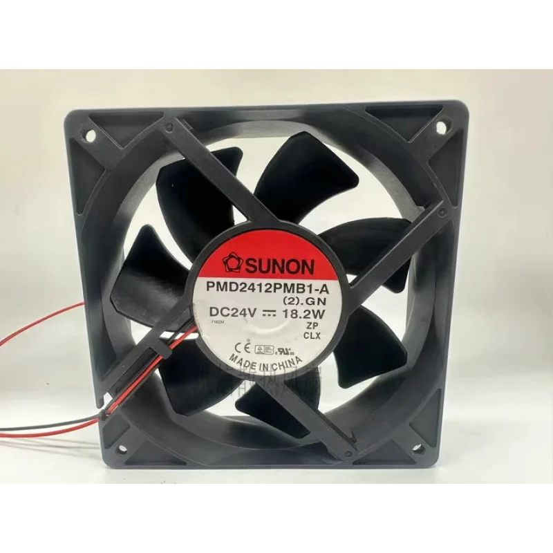 HJY 1 piece SUNON PMD2412PMB1-A (2).GN DC24V 18.2W 2-wire cooling fan 120*38MM
HJY 1 piece SUNON PMD2412PMB1-A (2).GN DC24V 18.2W 2-wire cooling fan 120*38MM