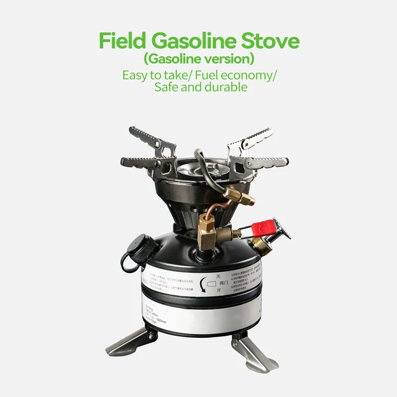 Outdoor Foldable Oil Stove Steel Gas Diesel Camping Stove Manual Application Liquid Fuel Oil Stove Wild Field Cooking Equipment
Outdoor Foldable Oil Stove Steel Gas Diesel Camping Stove Manual Application Liquid Fuel Oil Stove Wild Field Cooking Equipment