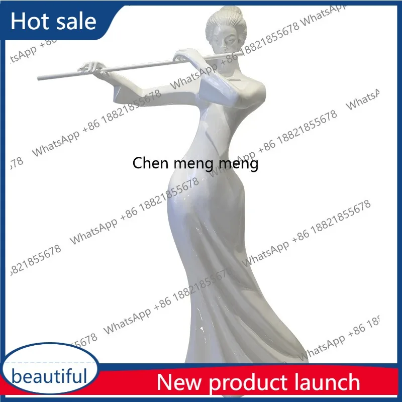 A50 Welcome figure sculpture at the entrance of the hotel, large fiberglass ornaments, club restaurant soft decoration
A50 Welcome figure sculpture at the entrance of the hotel, large fiberglass ornaments, club restaurant soft decoration