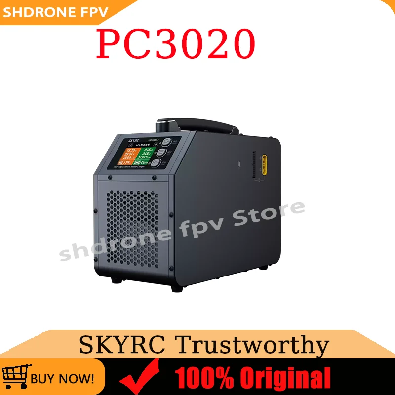 SKYRC PC3020 Dual Output Lithium Battery Charger 3000W Dual Channel 100V-240V 12S-24S for Aircraft Agricultural Drone
SKYRC PC3020 Dual Output Lithium Battery Charger 3000W Dual Channel 100V-240V 12S-24S for Aircraft Agricultural Drone