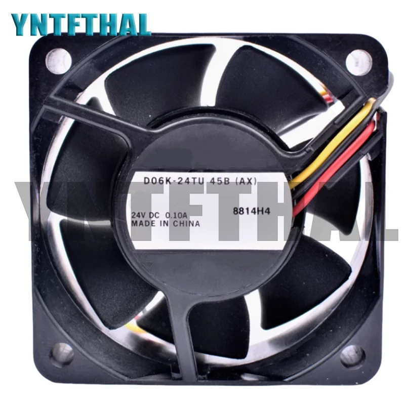 Новый охлаждающий вентилятор D06K-24TU 24 В 0,10 А
Новый охлаждающий вентилятор D06K-24TU 24 В 0,10 А