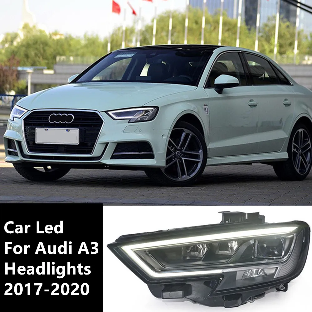Автостайлинг передние фары для Audi A3 фары 2017-2020 S3 все светодиодный DRL Желтые Фары указателя поворота ксеноновый луч автосборка
Автостайлинг передние фары для Audi A3 фары 2017-2020 S3 все светодиодный DRL Желтые Фары указателя поворота ксеноновый луч автосборка