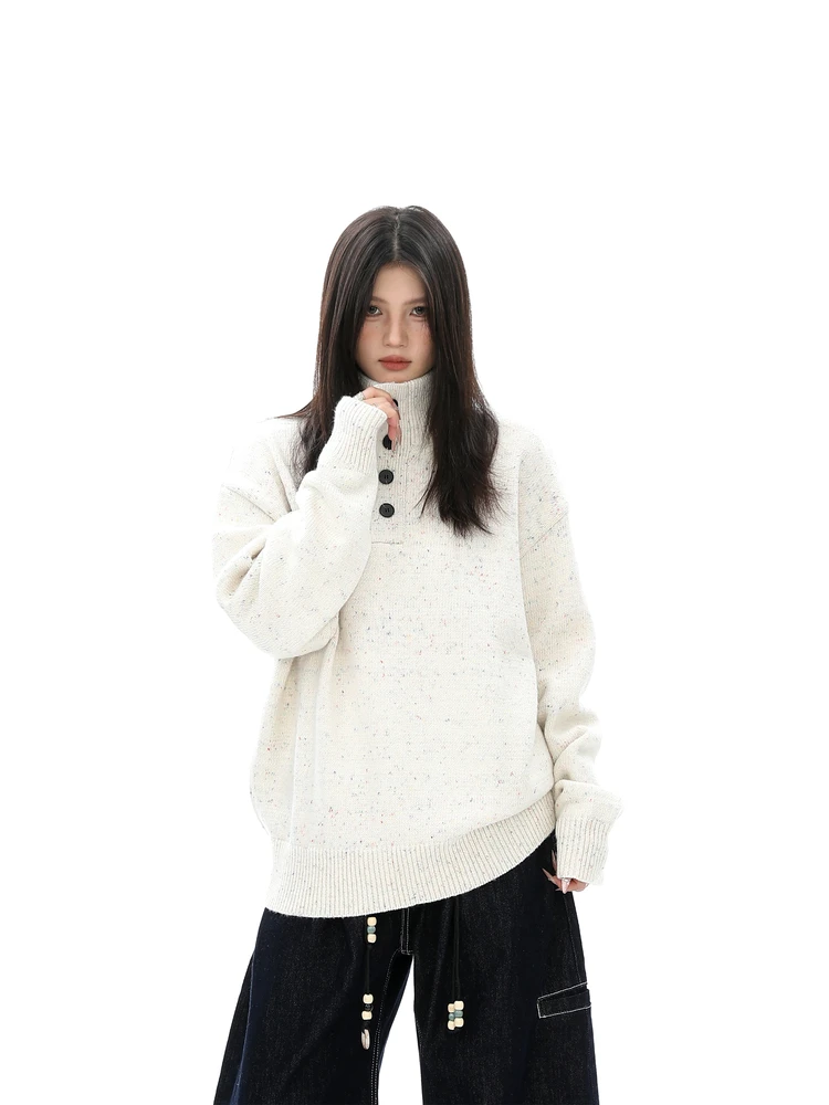 American Retro f High Collar Knitted Sweater Loose Casual Overhead Men's Autumn Winter Lazy Sle Loose Fit Comfortable Kn...
American Retro f High Collar Knitted Sweater Loose Casual Overhead Men's Autumn Winter Lazy Sle Loose Fit Comfortable Kn...