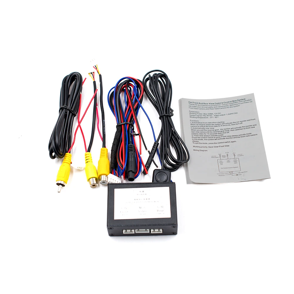 170 Degree Car Parking Video Channel Auto Switch Front Side/Rearview Rear View Camera Control Box with Manual
170 Degree Car Parking Video Channel Auto Switch Front Side/Rearview Rear View Camera Control Box with Manual