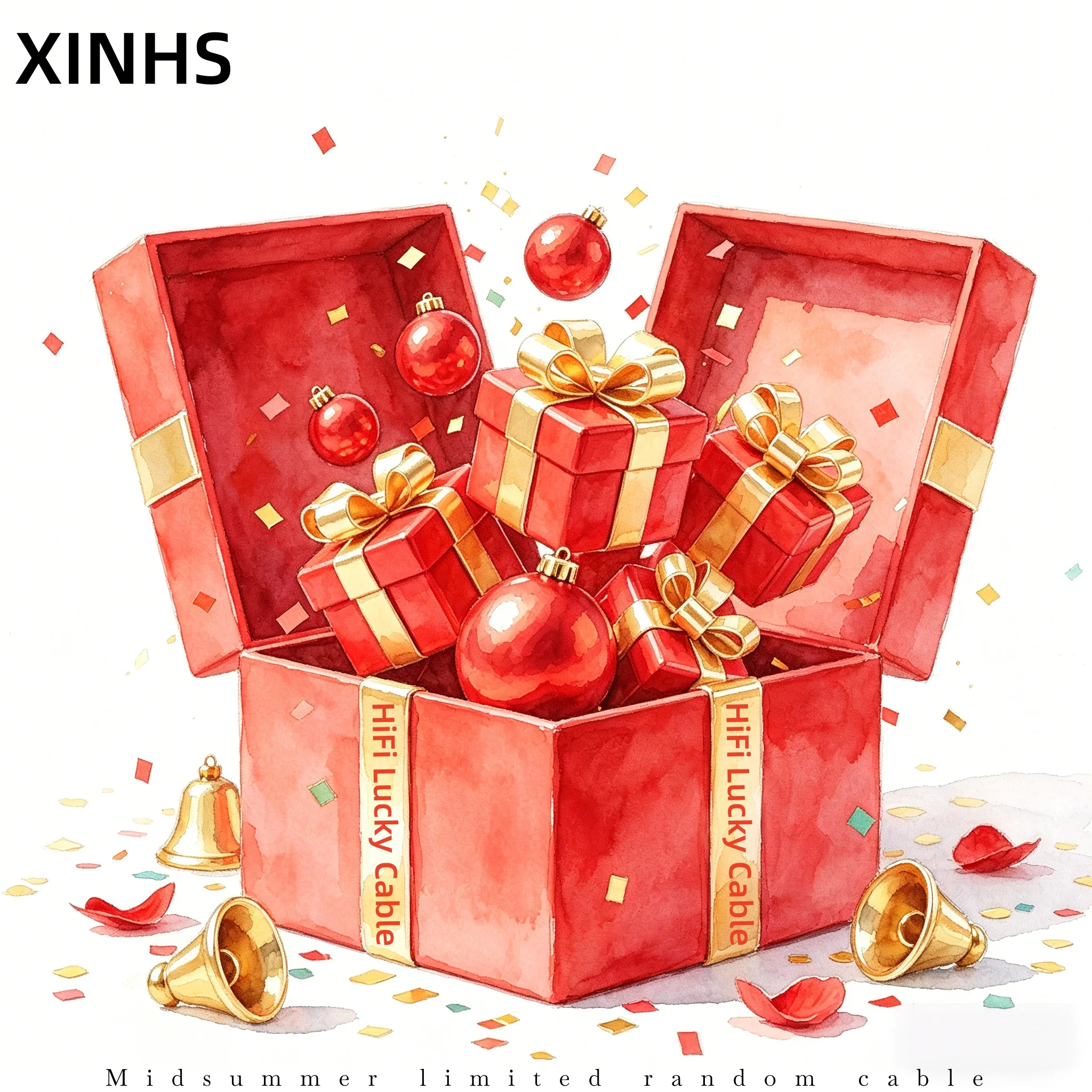 XINHS S523 Lucky Cable 0.78mm 2pin 4.4mm Balance Head Suitable for HiFi Earphone Upgrade Cable
XINHS S523 Lucky Cable 0.78mm 2pin 4.4mm Balance Head Suitable for HiFi Earphone Upgrade Cable