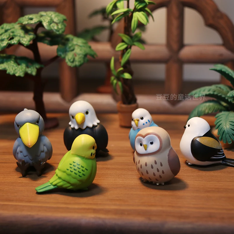 Birds Hiding Under Leaves Cartoon Figurines Tiger Skin Parrots Fat Chirps Owls Model Ornaments Surprise Gift Desktop Ornament
Birds Hiding Under Leaves Cartoon Figurines Tiger Skin Parrots Fat Chirps Owls Model Ornaments Surprise Gift Desktop Ornament