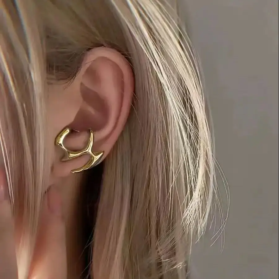 Irregular Liquid Metal Hollow Earrings Style Hip-Hop Punk Fashion Personality Long Earrings Ms Girl Travel Accessories
Irregular Liquid Metal Hollow Earrings Style Hip-Hop Punk Fashion Personality Long Earrings Ms Girl Travel Accessories
