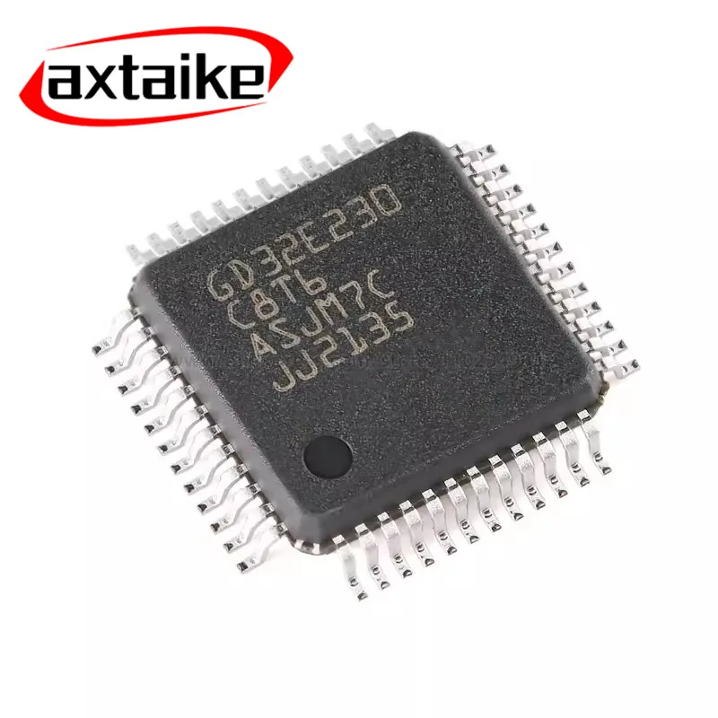 5PCS GD32E230 GD32E230C8T6 LQFP-48 32 Bit Microcontroller Chip MCU IC Controller Brand New Authentic
5PCS GD32E230 GD32E230C8T6 LQFP-48 32 Bit Microcontroller Chip MCU IC Controller Brand New Authentic