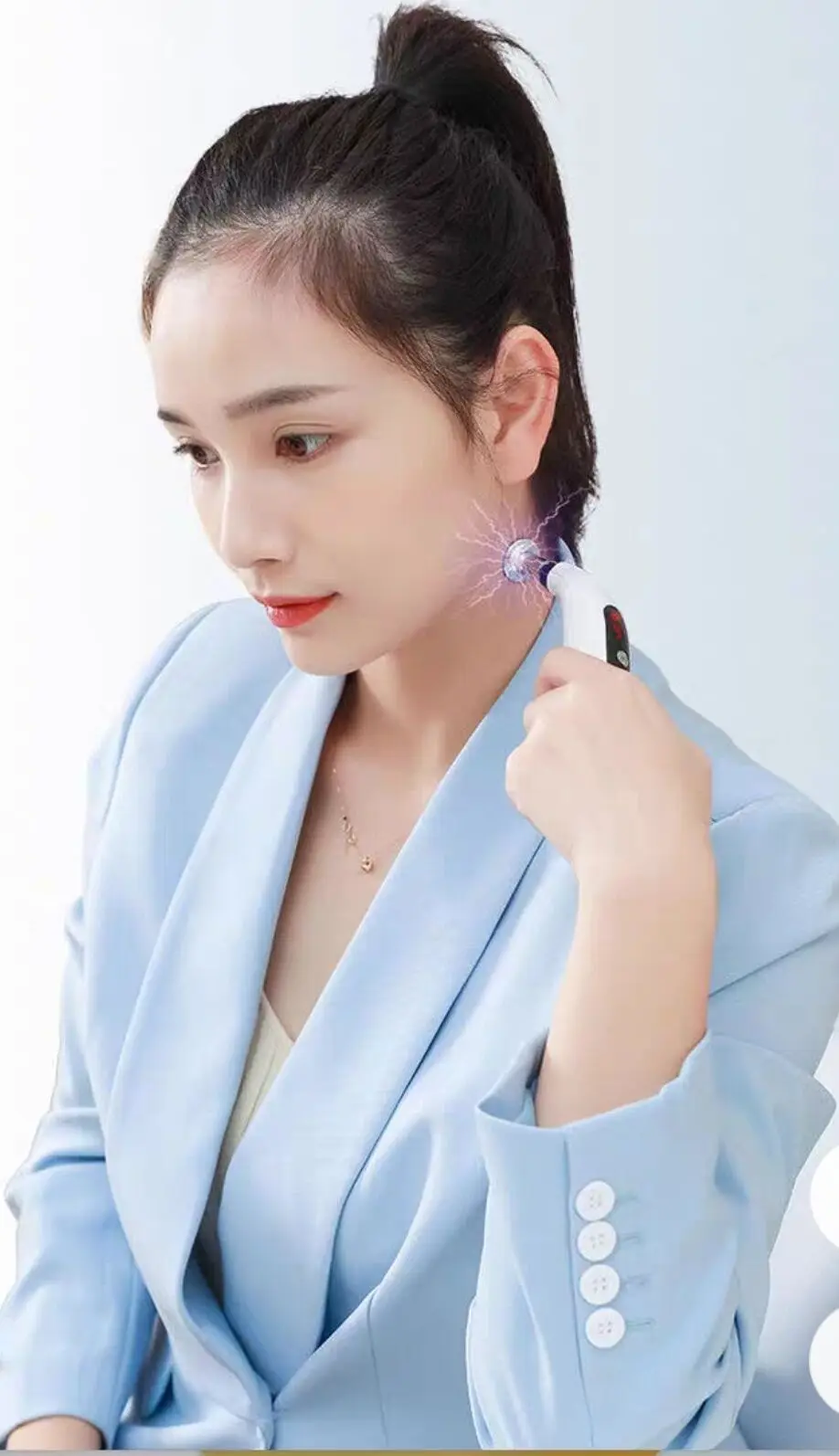 Healing Electronic Acupuncture Pen Electric Acupuncture Massage Pen Rechargeable 2 Pulses 2 Head Meridian Energy Healing Device
Healing Electronic Acupuncture Pen Electric Acupuncture Massage Pen Rechargeable 2 Pulses 2 Head Meridian Energy Healing Device
