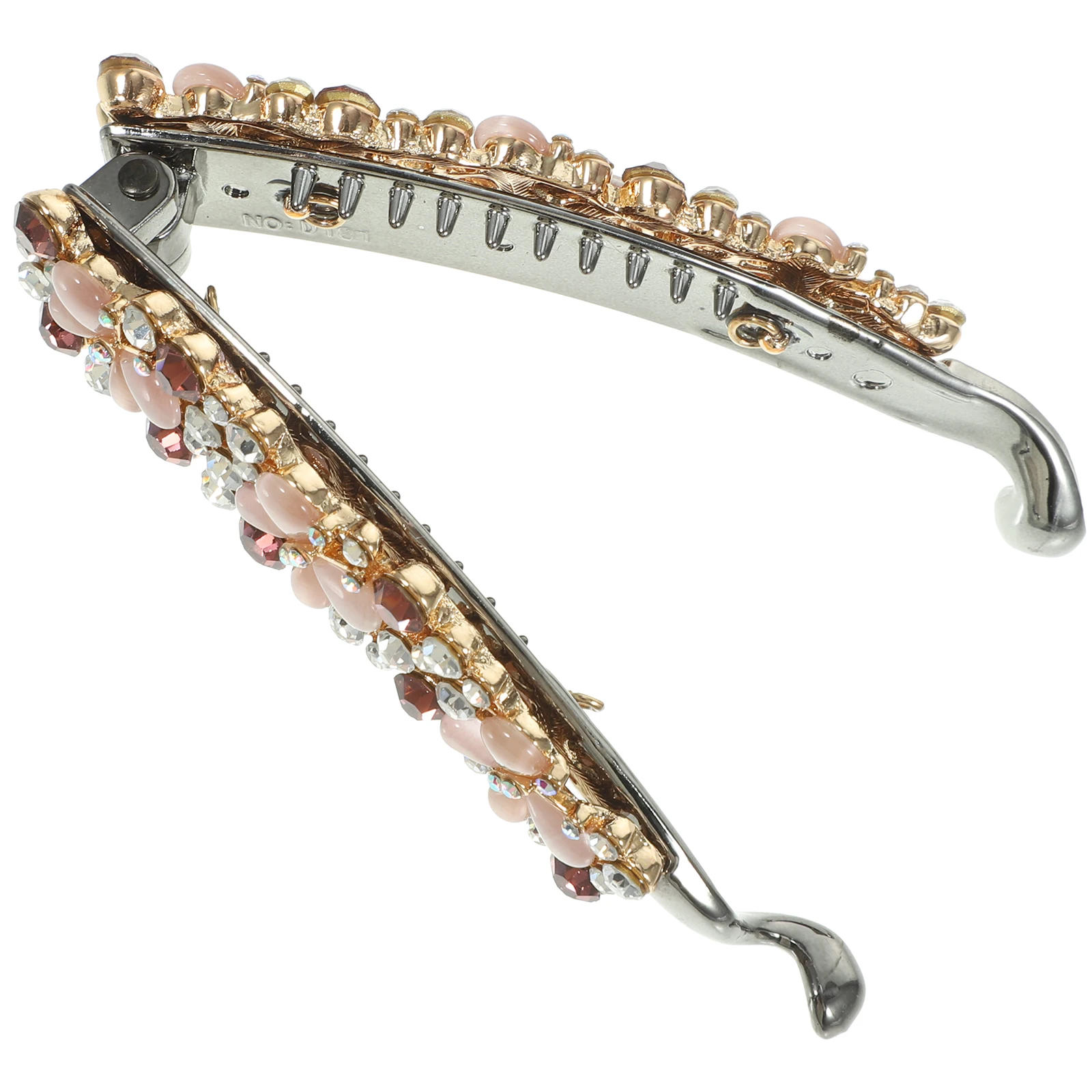 Banana Clip Rhinestone Hair Accessories for Women Vintage 80s Party Dating Fine Long Hair Clips Clamp White Round
Banana Clip Rhinestone Hair Accessories for Women Vintage 80s Party Dating Fine Long Hair Clips Clamp White Round