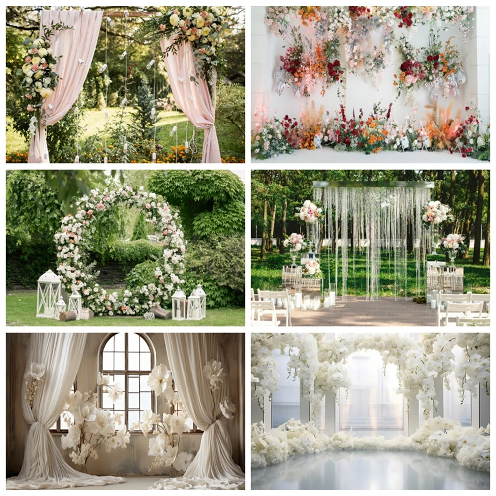 Wedding Backdrop For Ceremony Bridal Shower Floral Flowers Bride to Be Engagement Photography Background Birthday Party Banner
Wedding Backdrop For Ceremony Bridal Shower Floral Flowers Bride to Be Engagement Photography Background Birthday Party Banner
