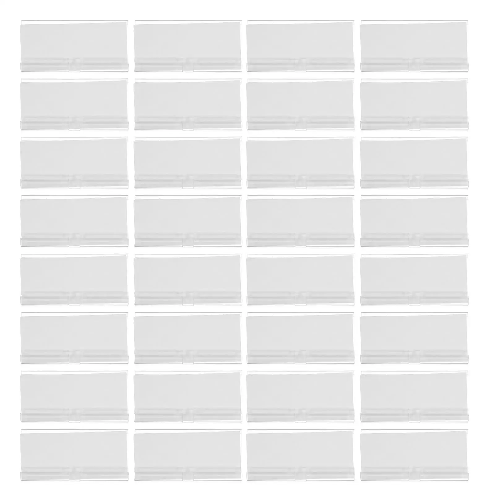50 Set Transparent Hook Label Holder PVC Price Tag Clips Acrylic Name The Sign On Tags Card Holders Display Rack
50 Set Transparent Hook Label Holder PVC Price Tag Clips Acrylic Name The Sign On Tags Card Holders Display Rack