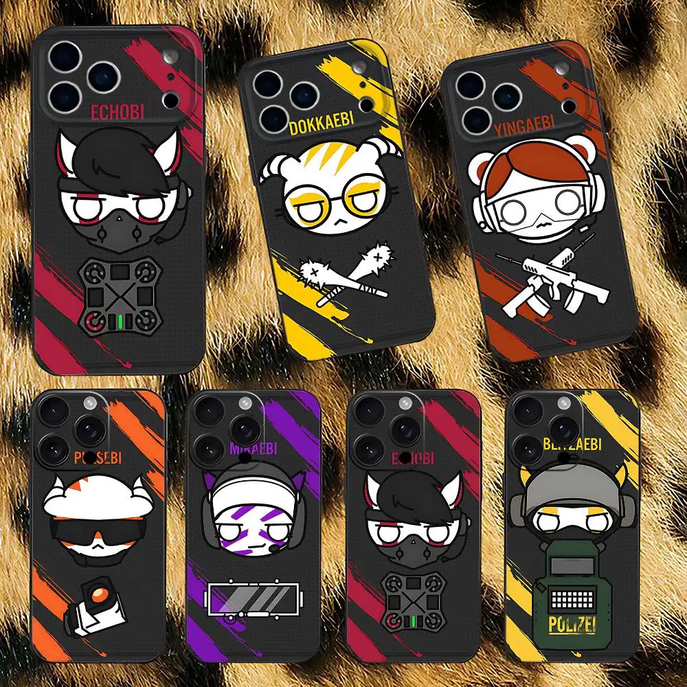 Game R-Rainbow-Six S-Siege Phone Case For iPhone 17,16,15,14,13,12,11,Pro,XS,Max,XR,Plus,E,SE4,Mini Black Soft Cover
Game R-Rainbow-Six S-Siege Phone Case For iPhone 17,16,15,14,13,12,11,Pro,XS,Max,XR,Plus,E,SE4,Mini Black Soft Cover