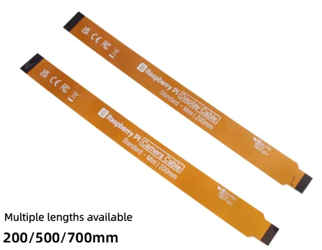 Raspberry Pi 5 DSI/CSI camera cable, Raspberry Pi 5 FPC adapter cable, flexible cable/coaxial cable.
Raspberry Pi 5 DSI/CSI camera cable, Raspberry Pi 5 FPC adapter cable, flexible cable/coaxial cable.