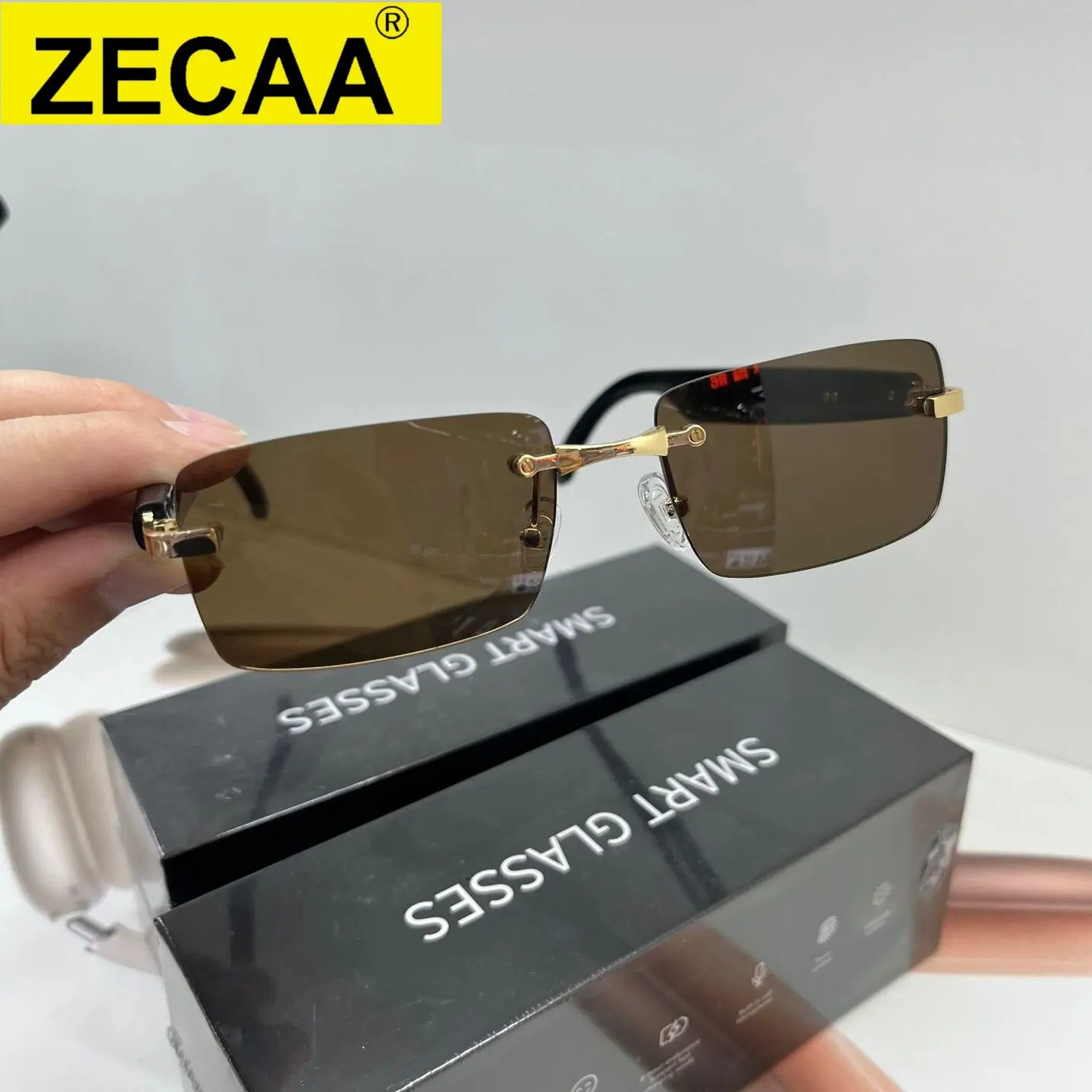 ZECAA Smart Touch Wireless Bluetooth Intelligent Audio Headset Glasses Bluetooth Smart Touch Wearable Headset Audio Glasses
ZECAA Smart Touch Wireless Bluetooth Intelligent Audio Headset Glasses Bluetooth Smart Touch Wearable Headset Audio Glasses