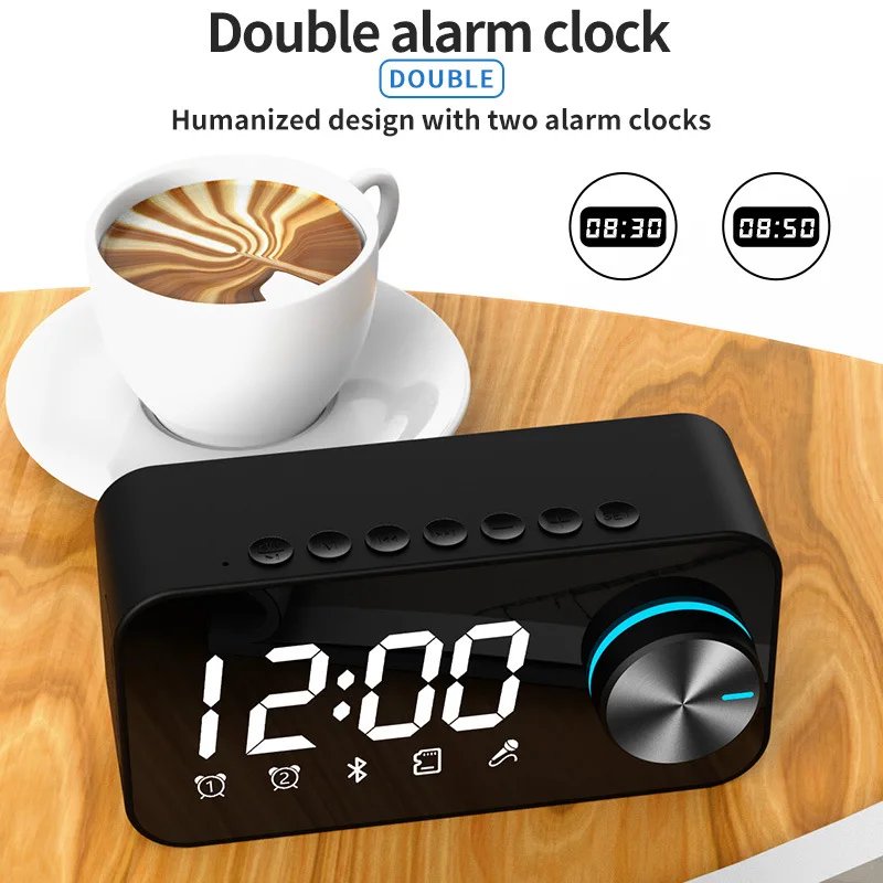 Bluetooth-колонка UTHAI S16, сабвуфер, портативная мини-колонка, мини-часы, уличный домашний двойной будильник, высокая громкость
Bluetooth-колонка UTHAI S16, сабвуфер, портативная мини-колонка, мини-часы, уличный домашний двойной будильник, высокая громкость