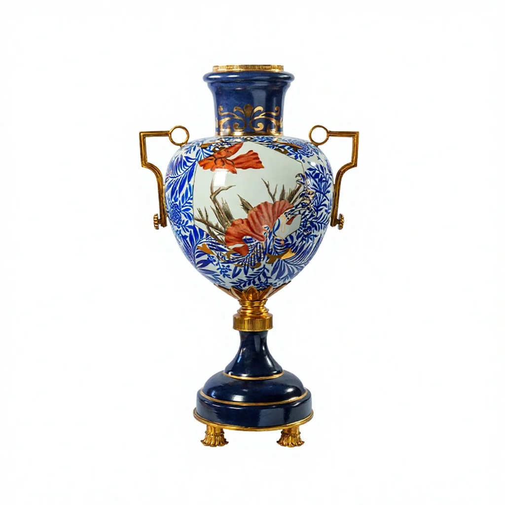 &c Vintage Blue White Chinese Ceramic Brass Vase Traditional Pot Design for Tabletop Flower Arrangement Personalized Available
&c Vintage Blue White Chinese Ceramic Brass Vase Traditional Pot Design for Tabletop Flower Arrangement Personalized Available