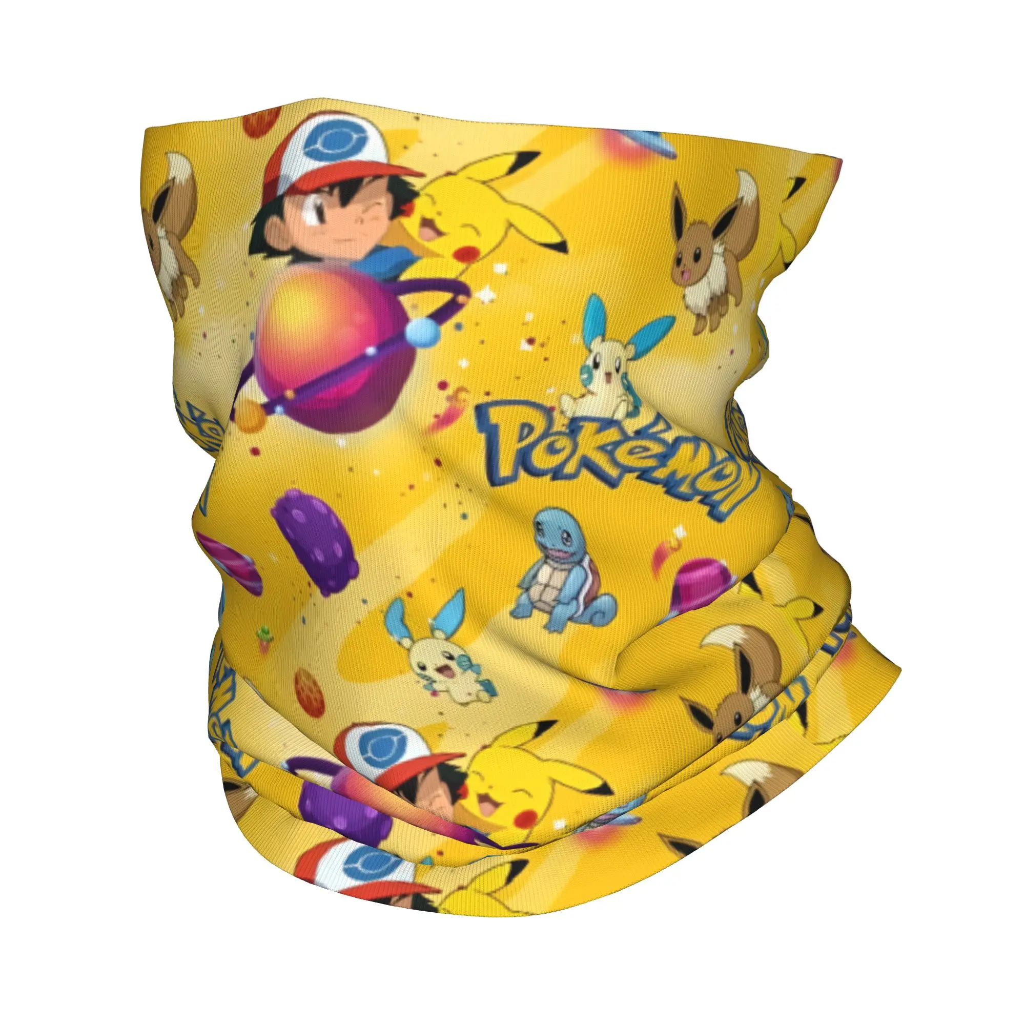 Pokemoned P-Pikachus Winter Headband Neck Warmer Women Hiking Camping Tube Scarf Thunderbolt Cute Printed Face Bandana Gaiter
Pokemoned P-Pikachus Winter Headband Neck Warmer Women Hiking Camping Tube Scarf Thunderbolt Cute Printed Face Bandana Gaiter