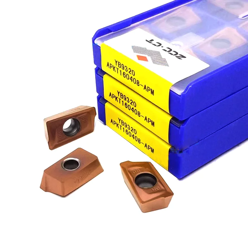 10pcs Milling Insert APKT11T304 11T308 11T312 APKT160408 160416 160424 APM YB9320 CNC Lathe Square Shoulder Cutter Turning Tools
10pcs Milling Insert APKT11T304 11T308 11T312 APKT160408 160416 160424 APM YB9320 CNC Lathe Square Shoulder Cutter Turning Tools