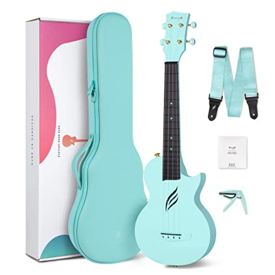 Nova U Concert Ukulele 23 Carbon Fiber Waterproof Travel Ukulele for Beginners Adult, Lightweight Durable Body with Beginner Ki
Nova U Concert Ukulele 23 Carbon Fiber Waterproof Travel Ukulele for Beginners Adult, Lightweight Durable Body with Beginner Ki