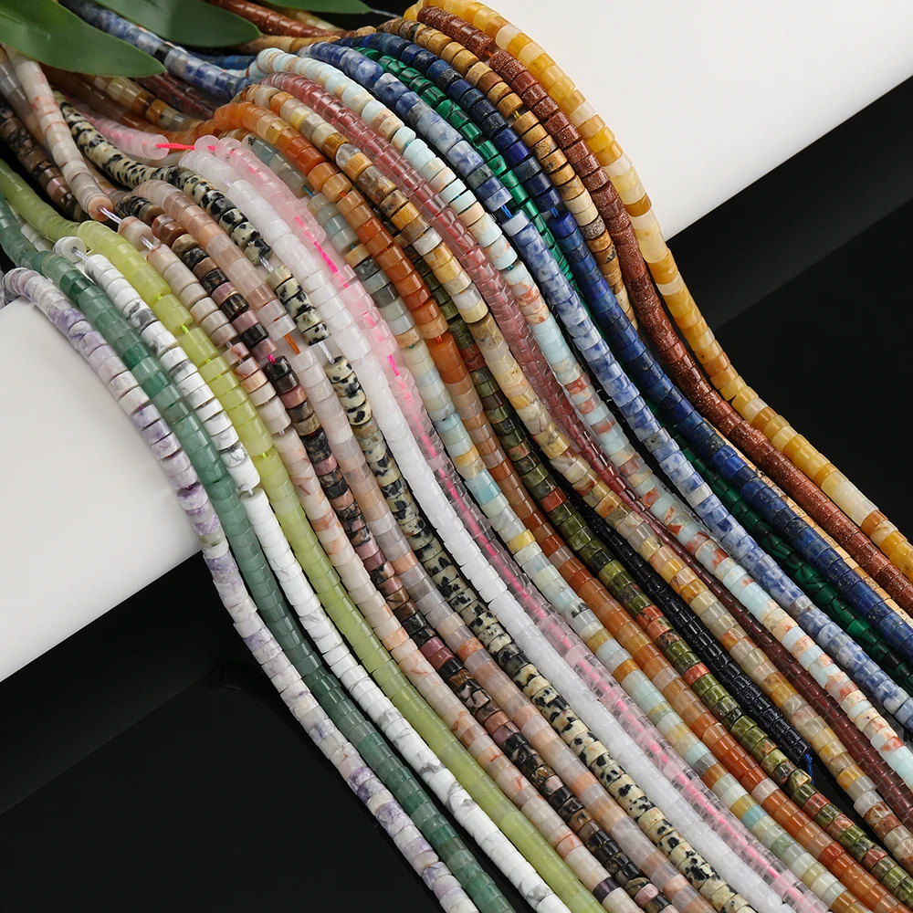 1strand 2.5X4MM Natural Stone Flat Round Bead Loose Spacer Bead for Jewelry Making Diy Necklace Bracelet Accessories
1strand 2.5X4MM Natural Stone Flat Round Bead Loose Spacer Bead for Jewelry Making Diy Necklace Bracelet Accessories